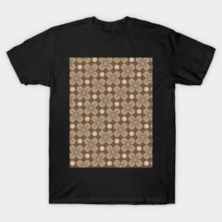 Brownish Clover Looking Pattern - WelshDesignsTP003 T-Shirt